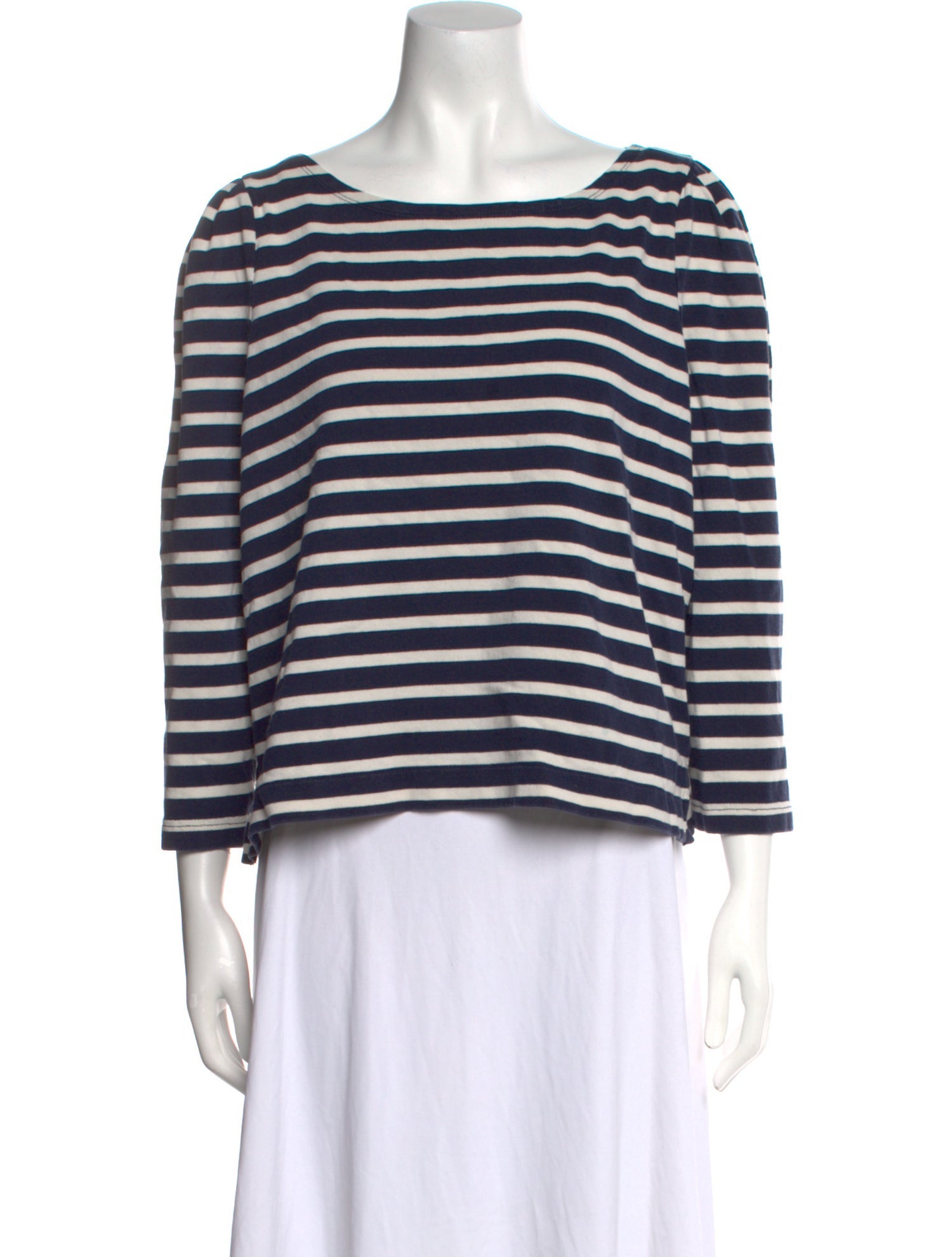 Alex Mill Striped Bateau Neckline Top