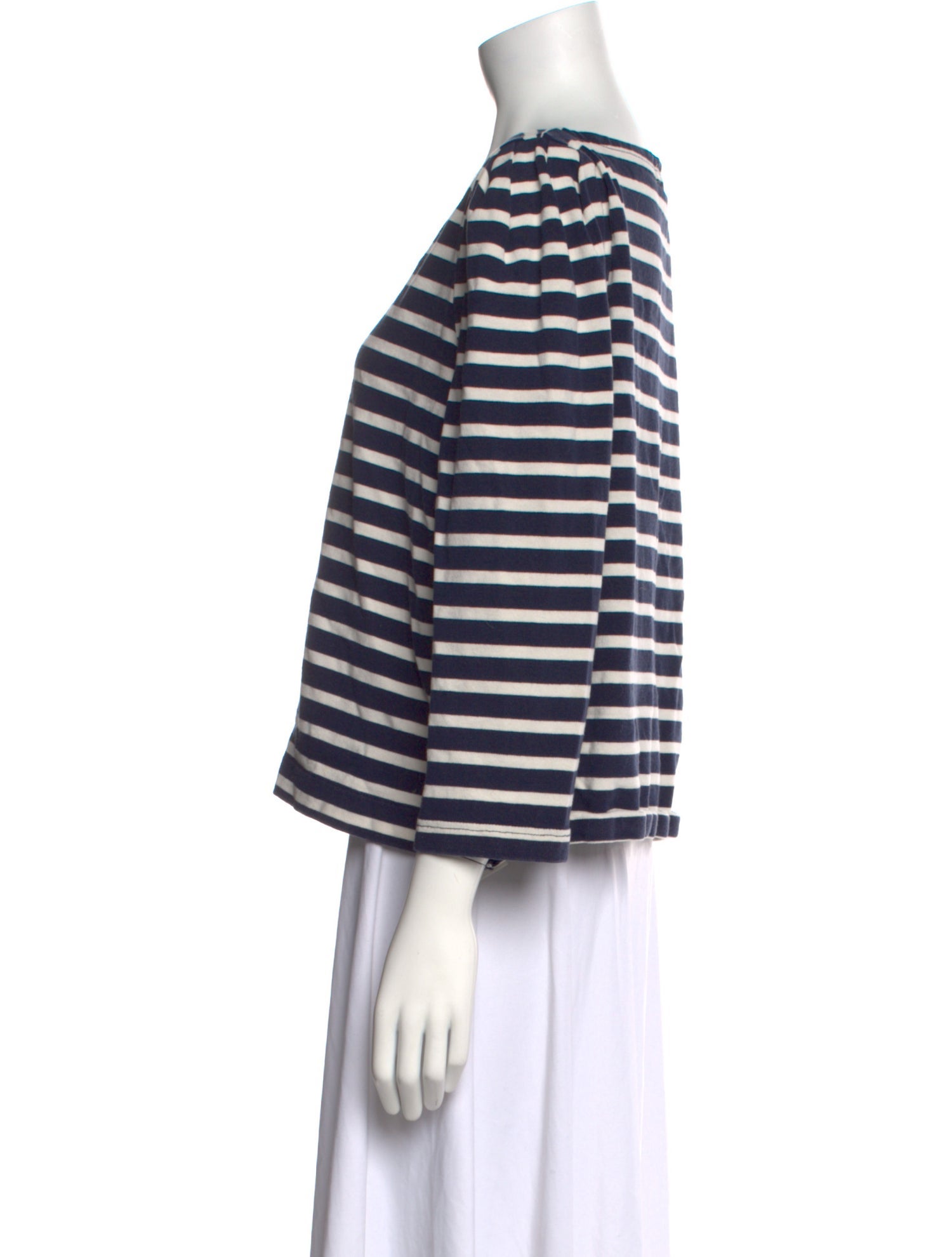 Alex Mill Striped Bateau Neckline Top