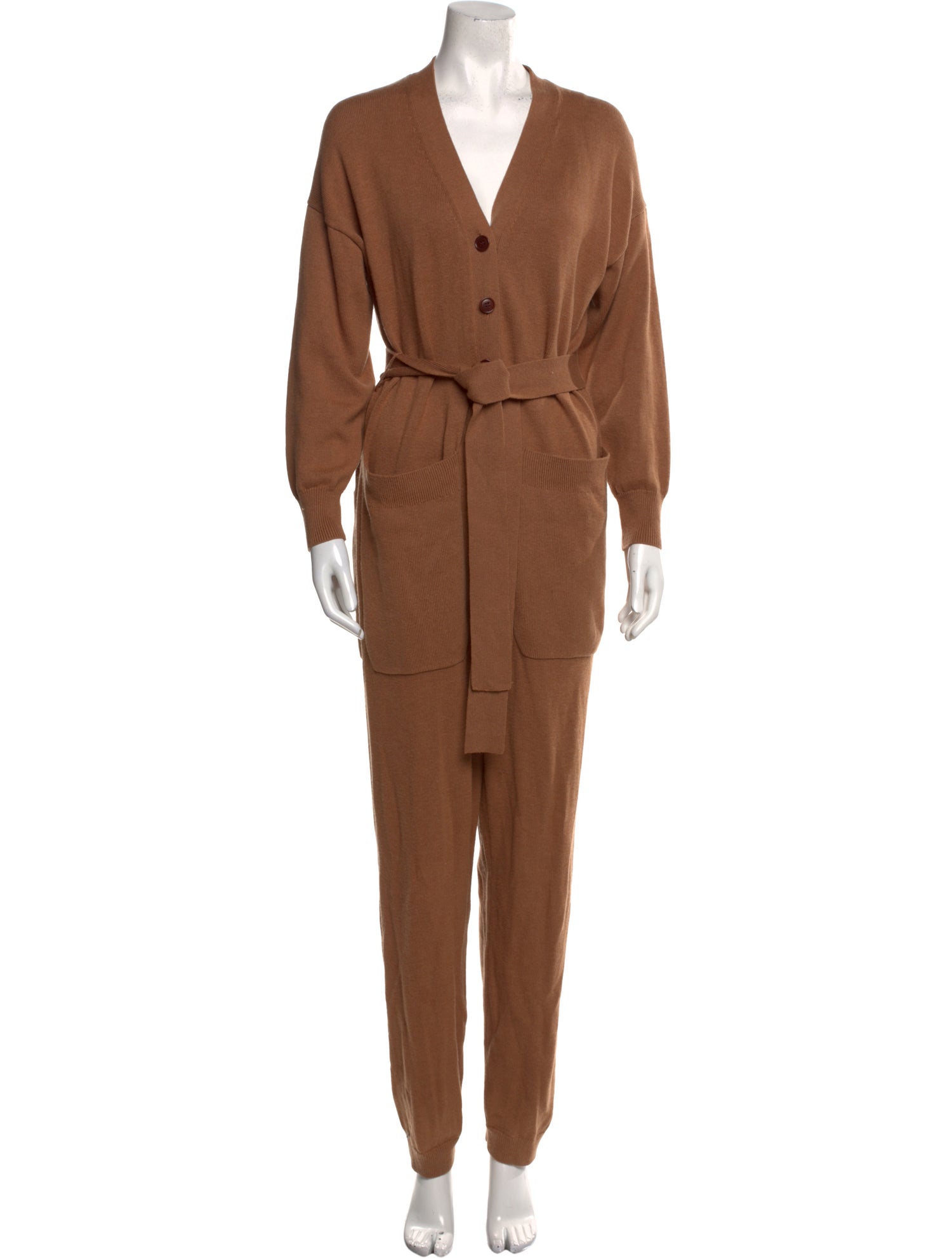 Alex Mill Wool V-Neck Jumpsuit