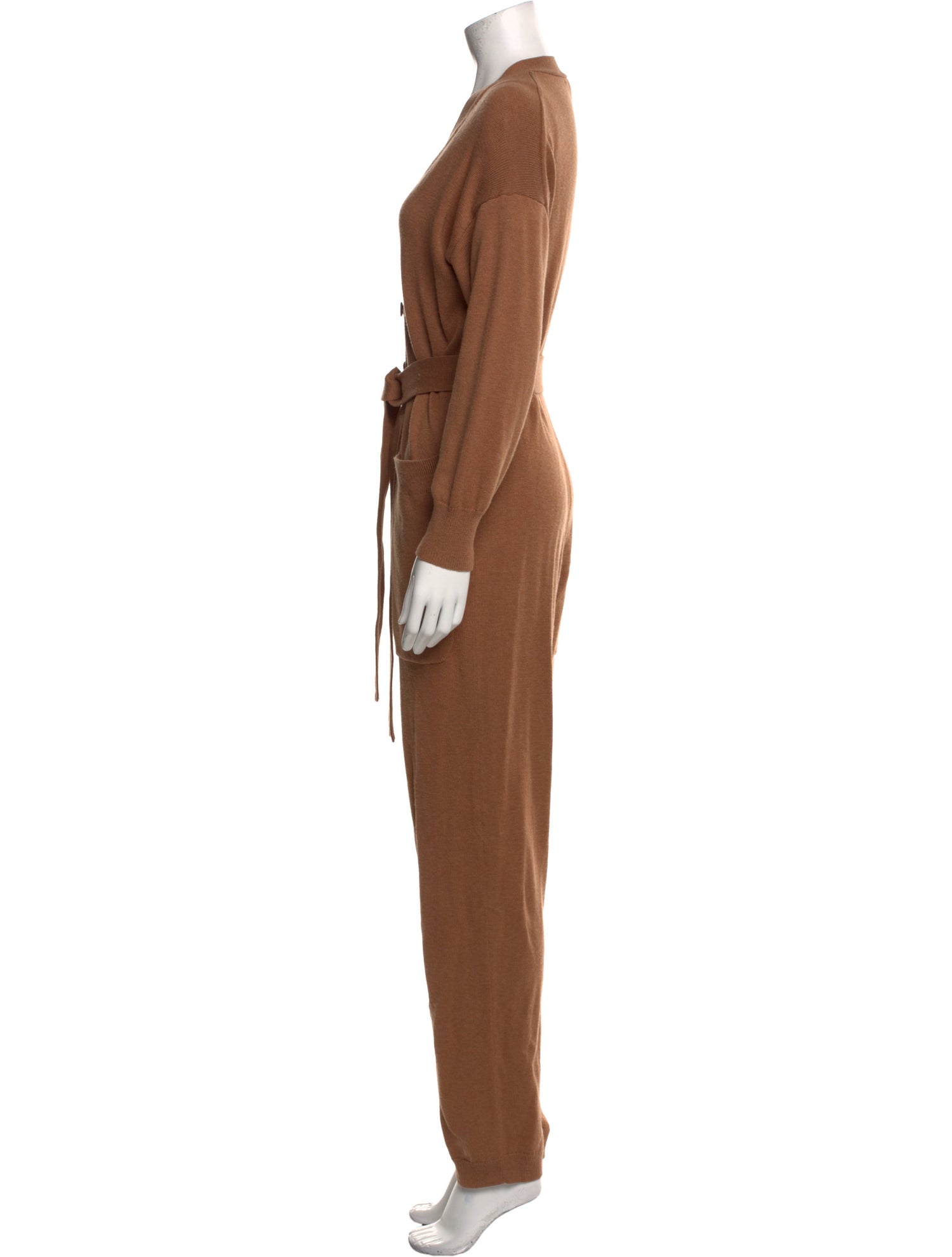 Alex Mill Wool V-Neck Jumpsuit