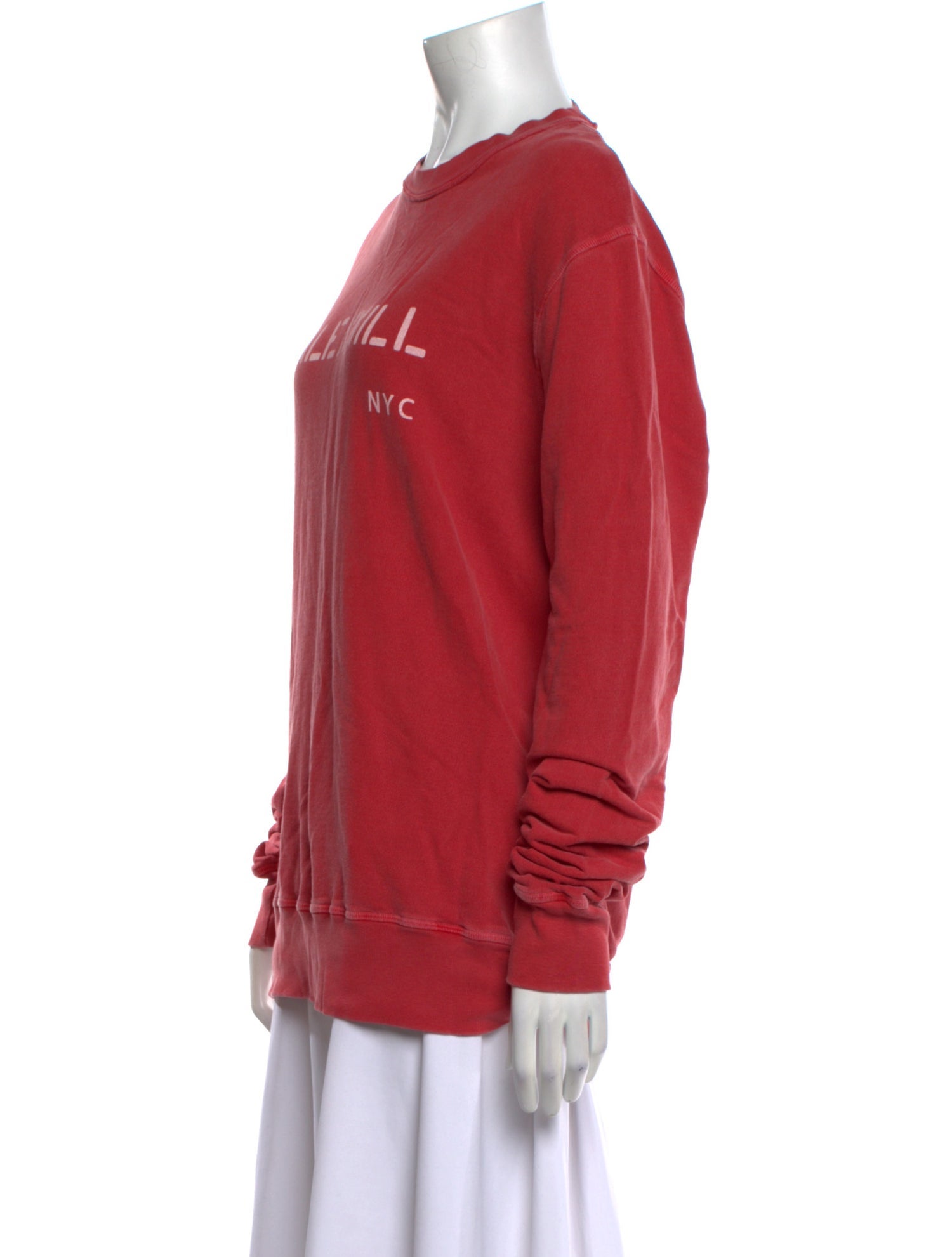 Alex Mill Graphic Print Crew Neck Sweatshirt