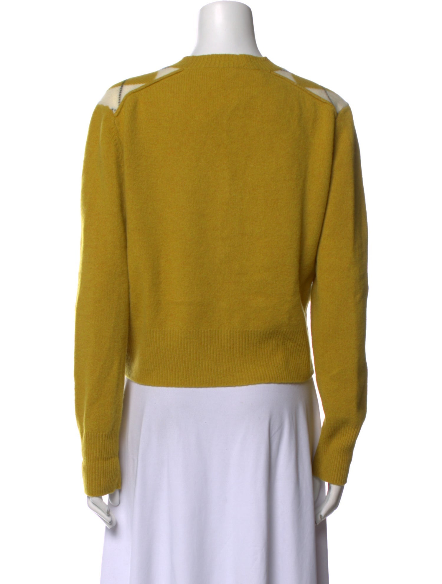 Alex Mill Merino Wool Plaid Print Sweater