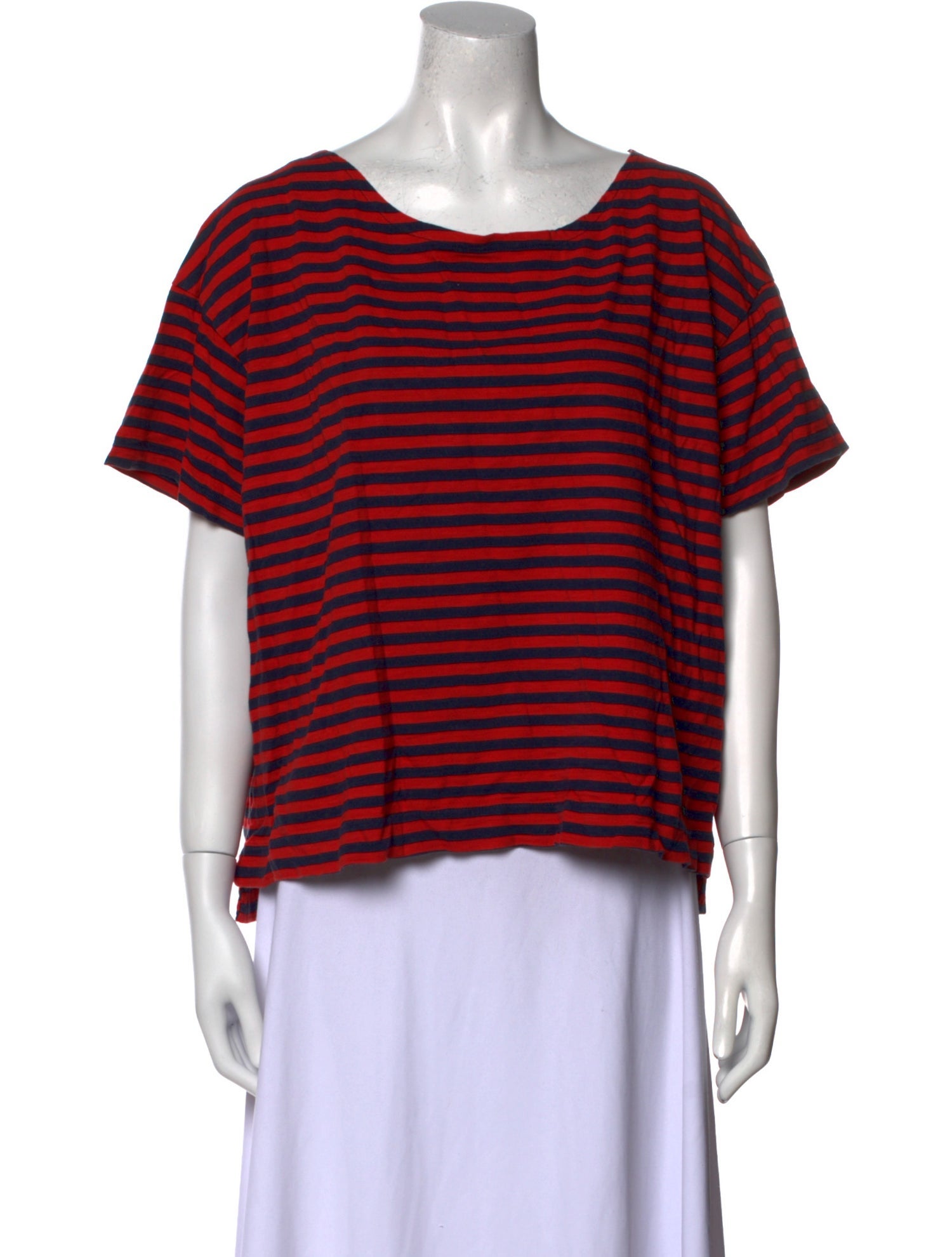 Alex Mill Striped Scoop Neck T-Shirt