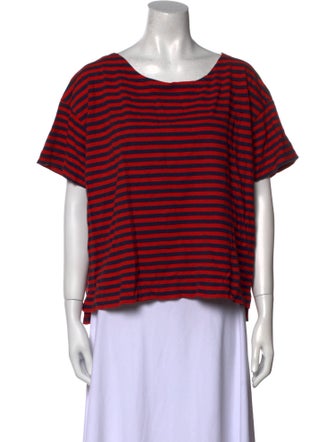 Alex Mill Striped Scoop Neck T-Shirt