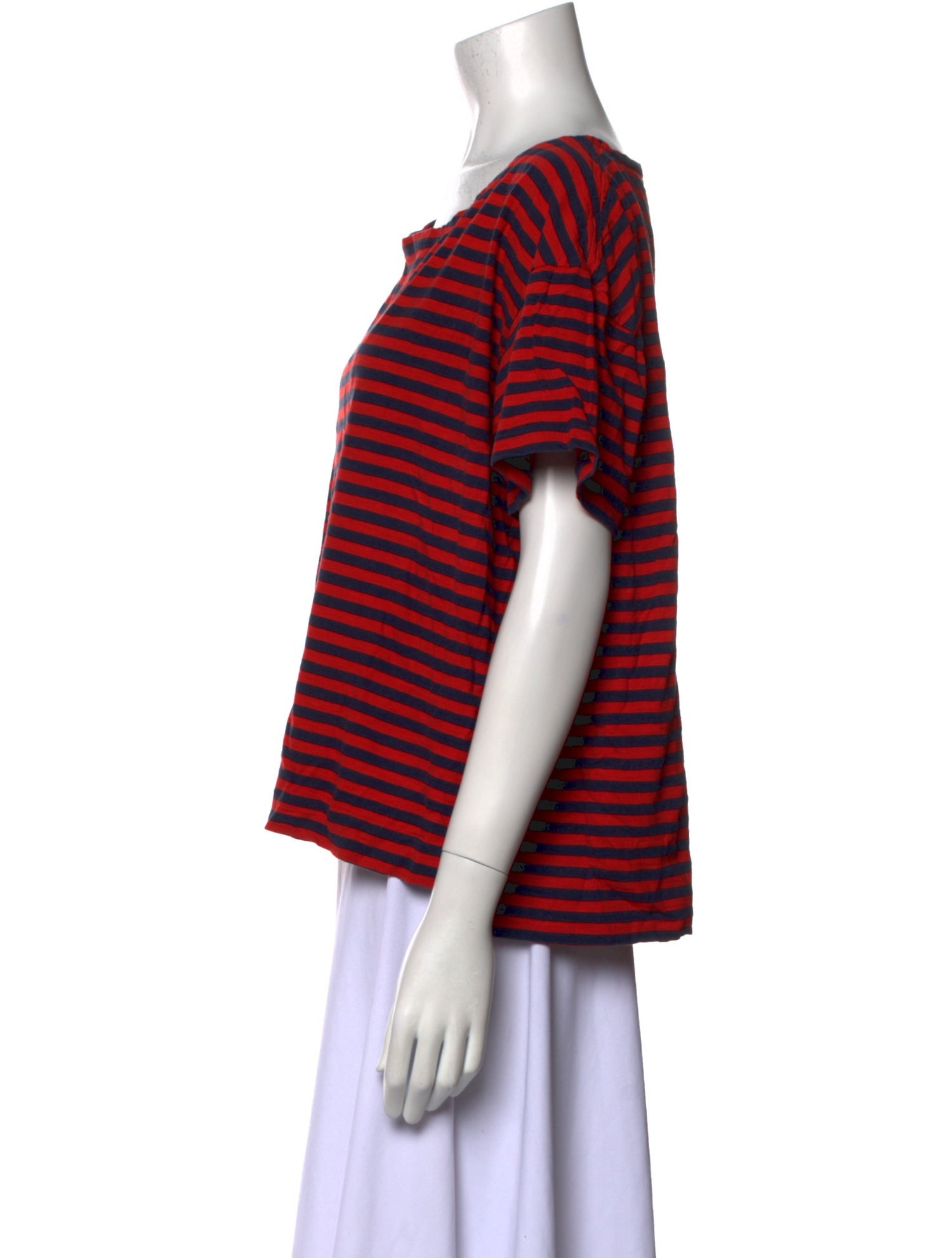 Alex Mill Striped Scoop Neck T-Shirt