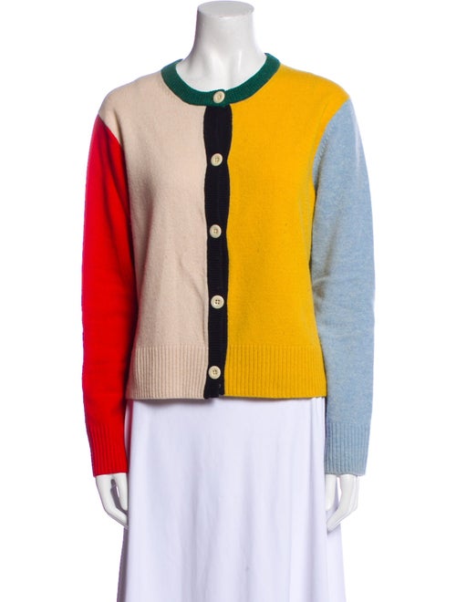 Alex Mill Merino Wool Colorblock Pattern Sweater