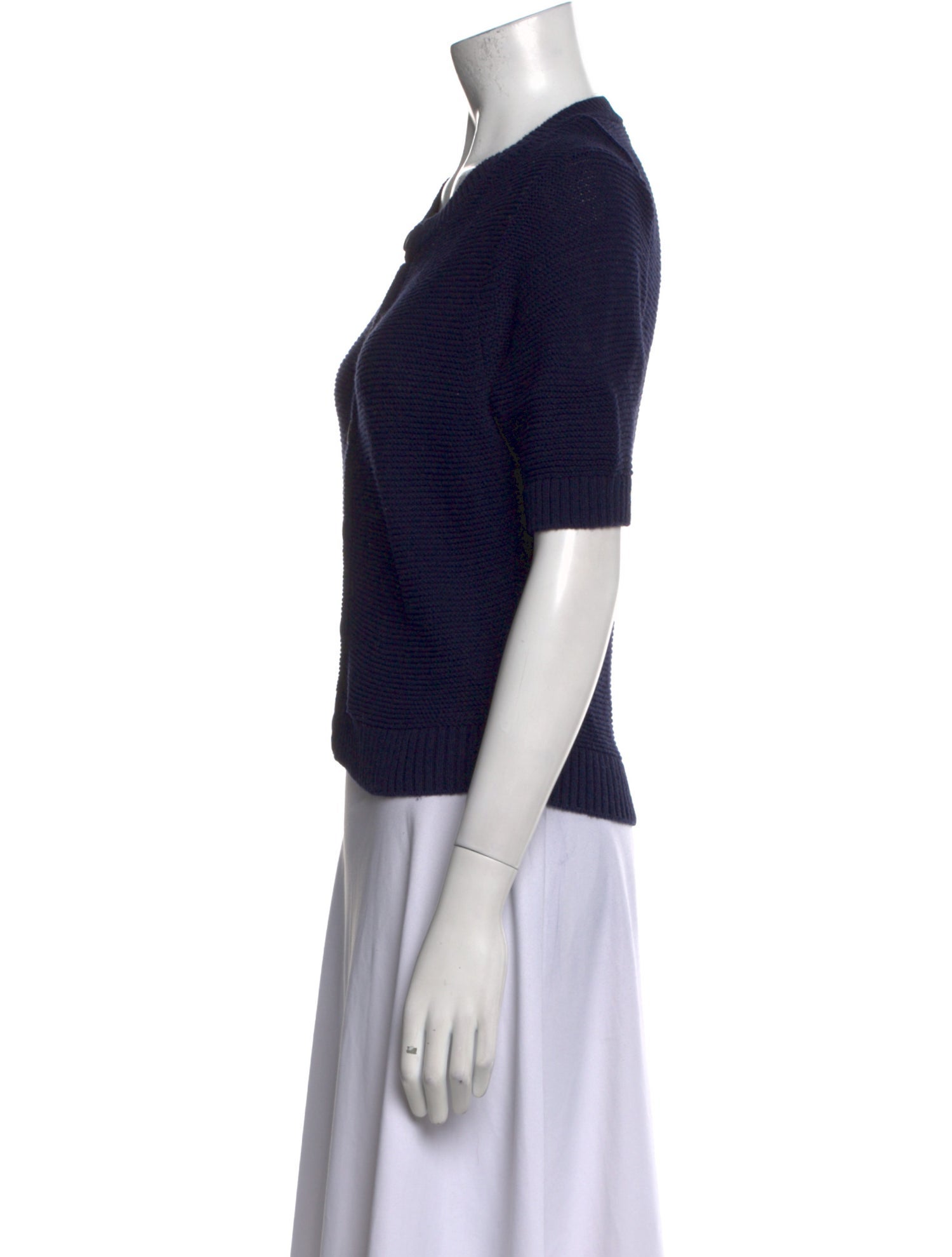 Alex Mill Crew Neck Short Sleeve Crop Top