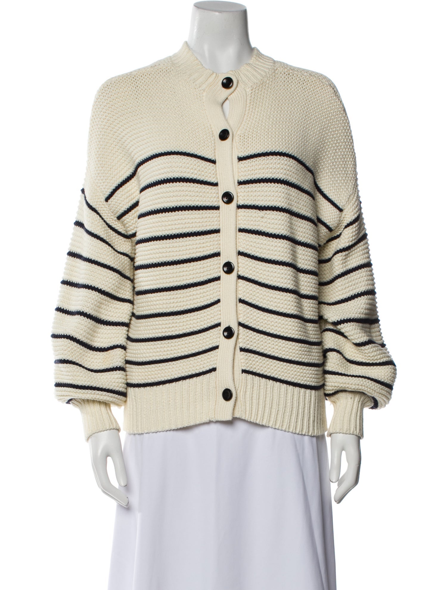 Alex Mill Striped Mock Neck Sweater