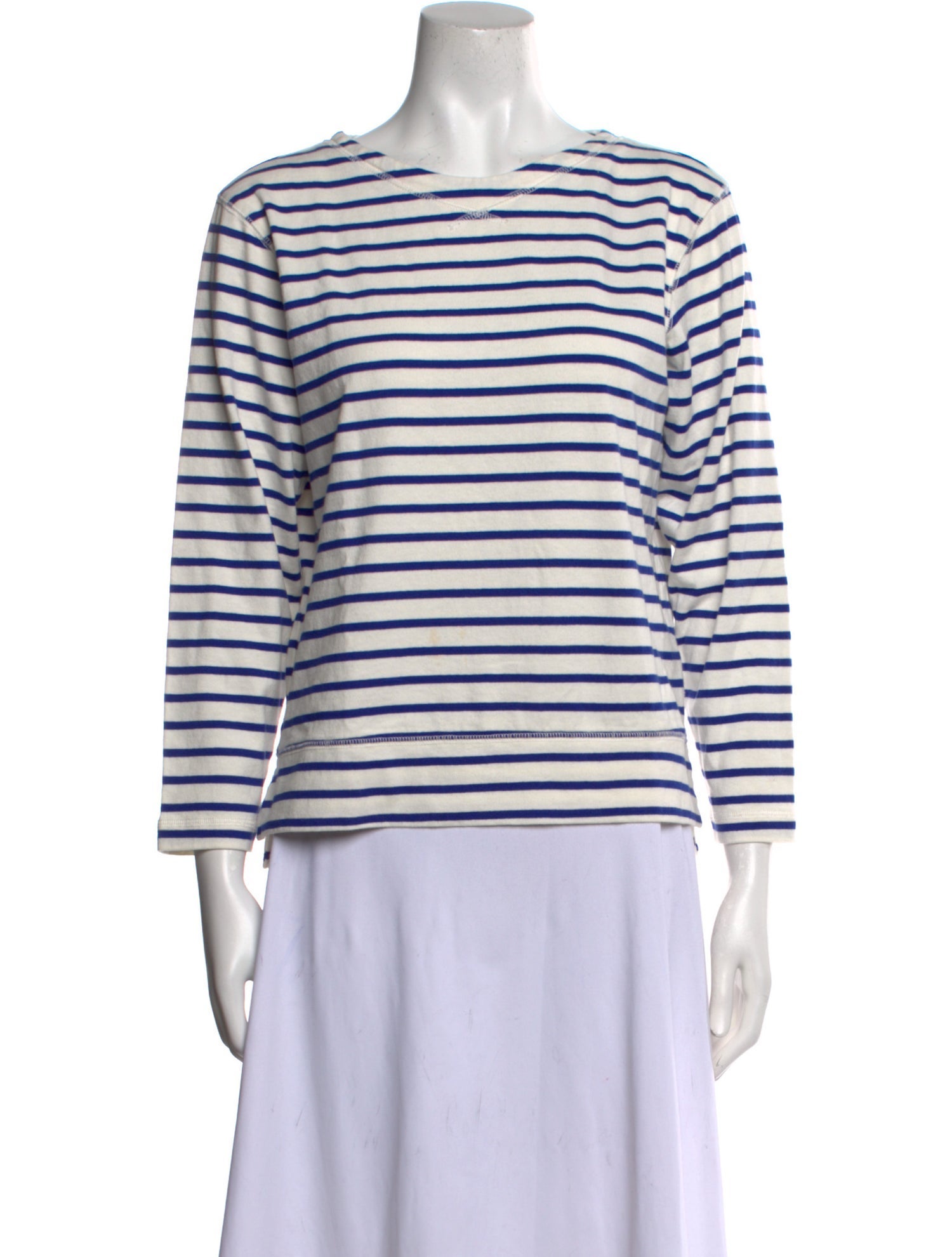 Alex Mill Striped Crew Neck Top