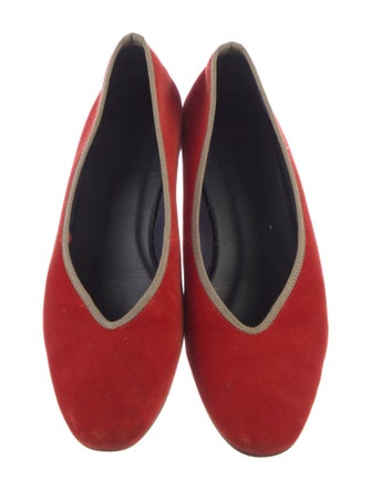 Alex Mill Velvet Ballet Flats