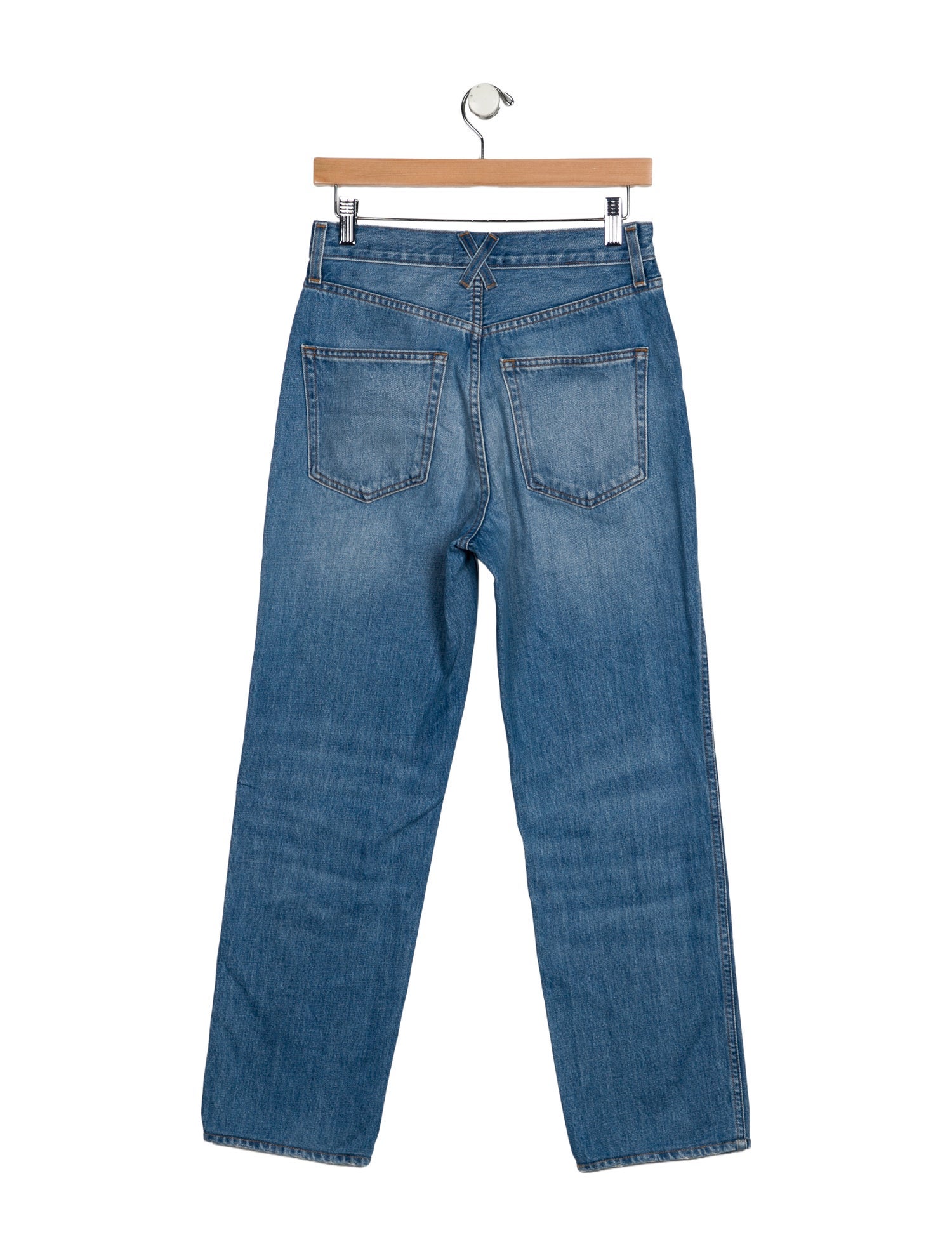 Alex Mill Mid-Rise Straight Leg Jeans