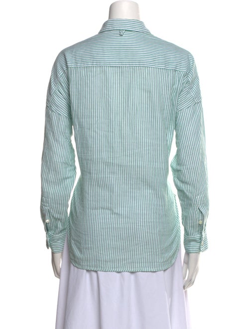 Alex Mill Striped Long Sleeve Button-Up Top