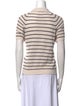 Alex Mill Striped V-Neck Polo
