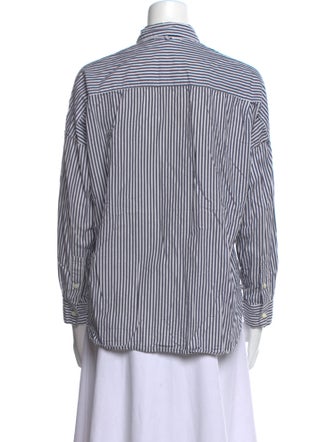 Alex Mill Striped Long Sleeve Button-Up Top
