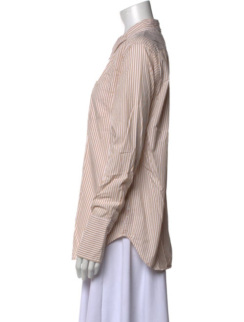 Alex Mill Striped Long Sleeve Button-Up Top
