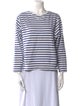 Alex Mill Striped Crew Neck Top
