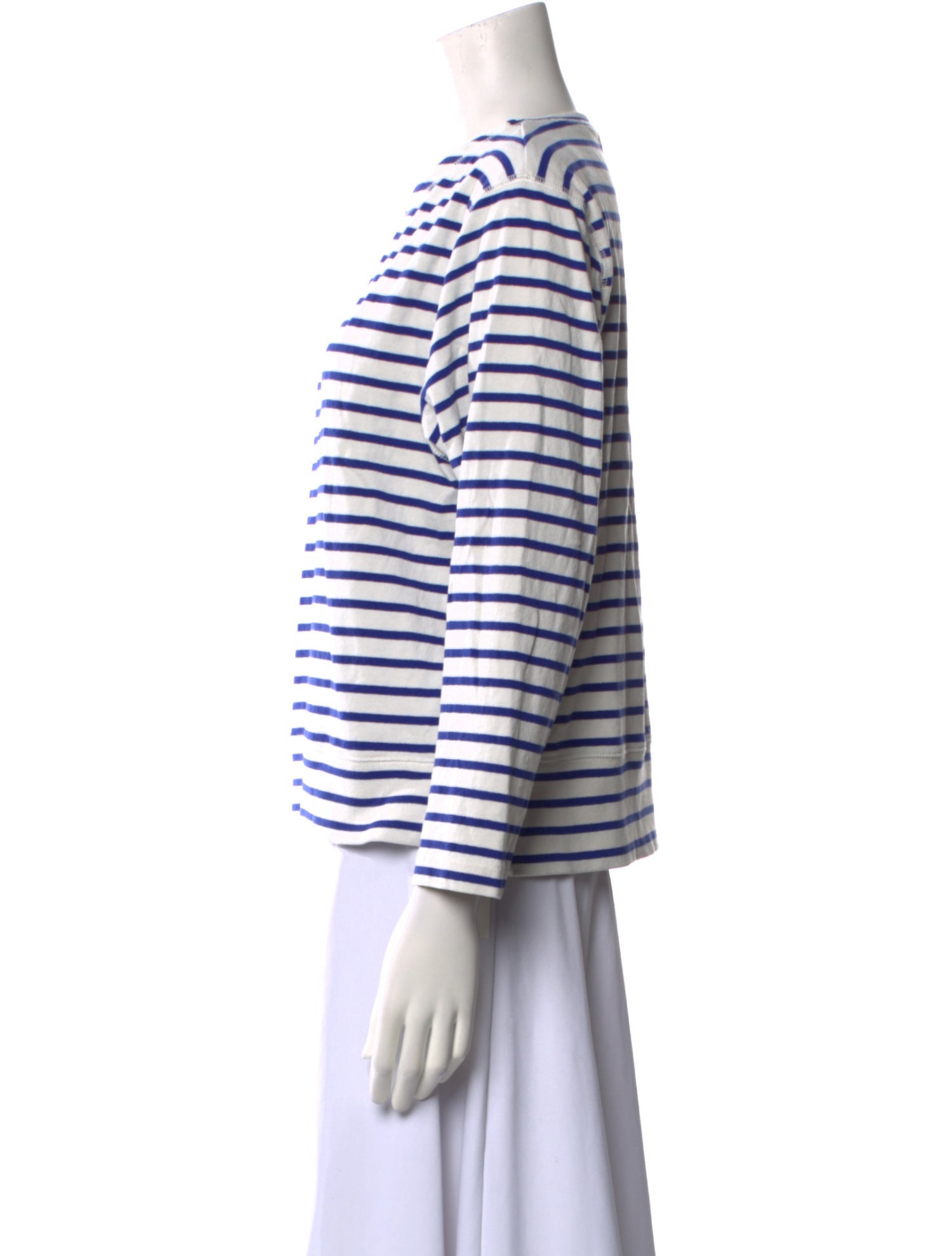 Alex Mill Striped Crew Neck Top