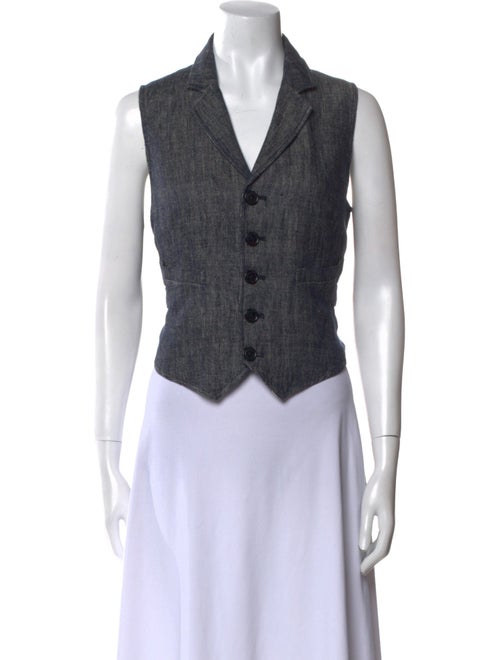 Alex Mill Linen Sleeveless Crop Top