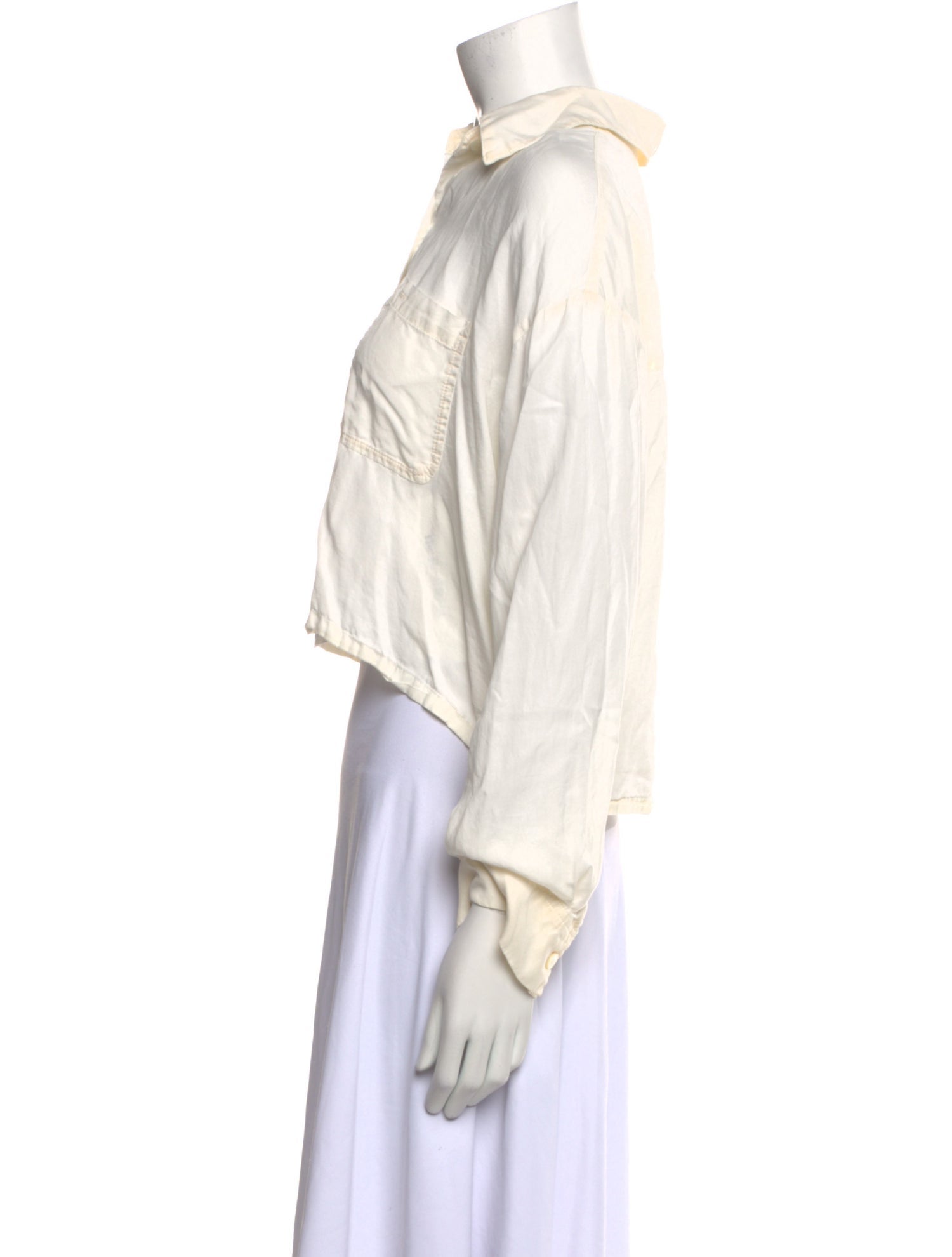 Alex Mill Long Sleeve Crop Top