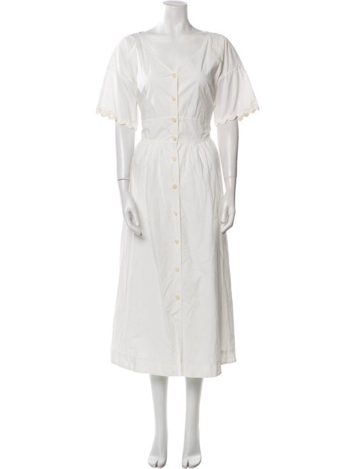 Alex Mill V-Neck Long Dress