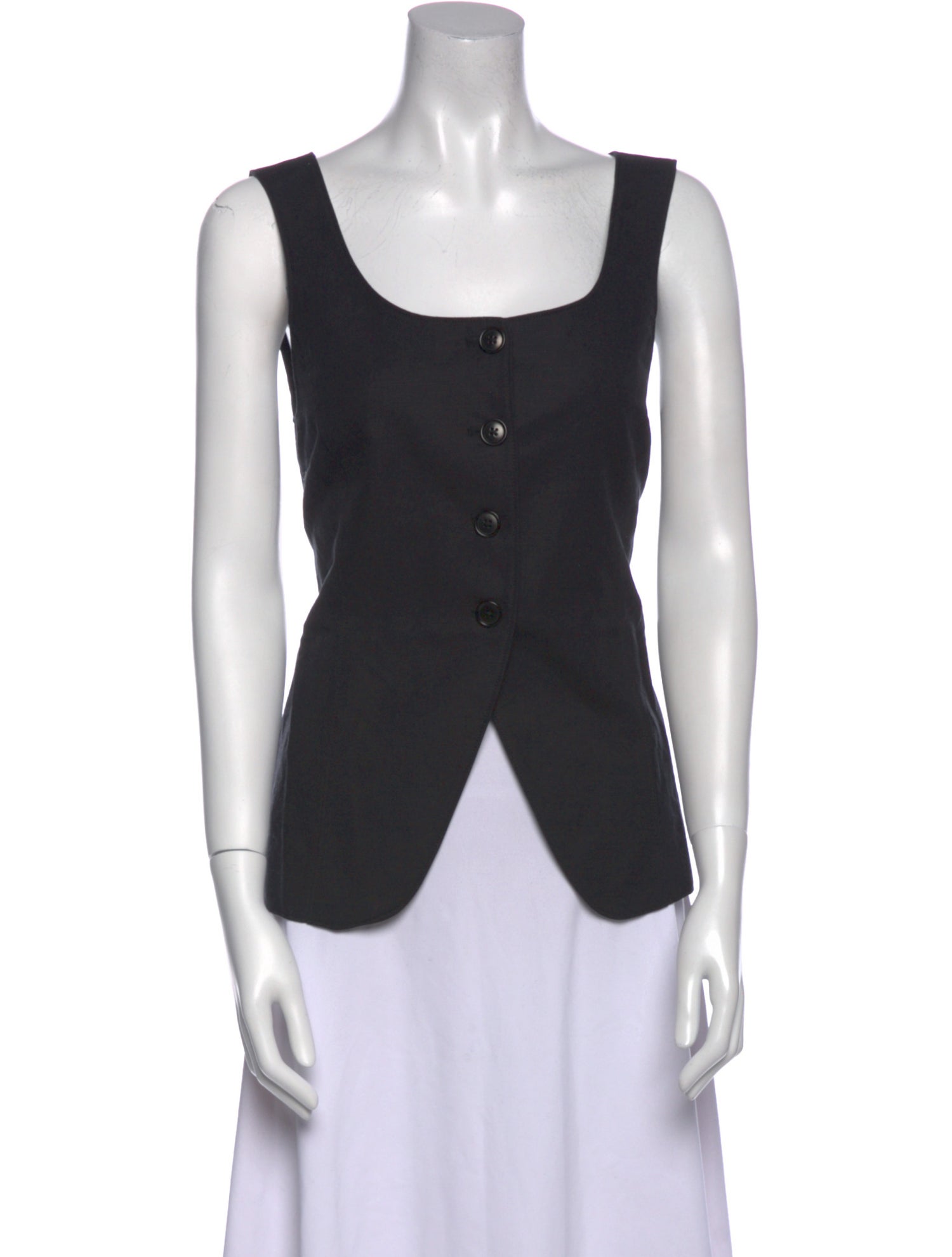 Alex Mill Linen Scoop Neck Top