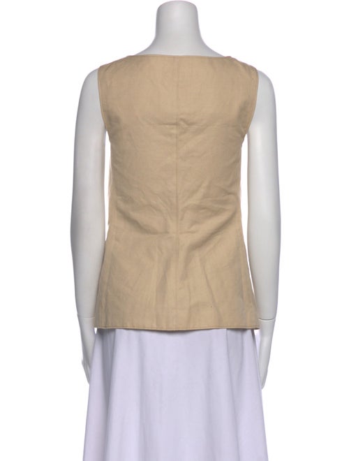 Alex Mill Linen Square Neckline Top