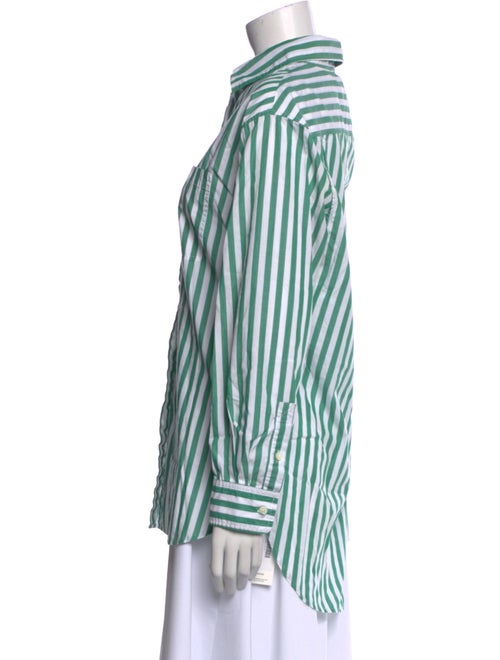 Alex Mill Striped Long Sleeve Button-Up Top