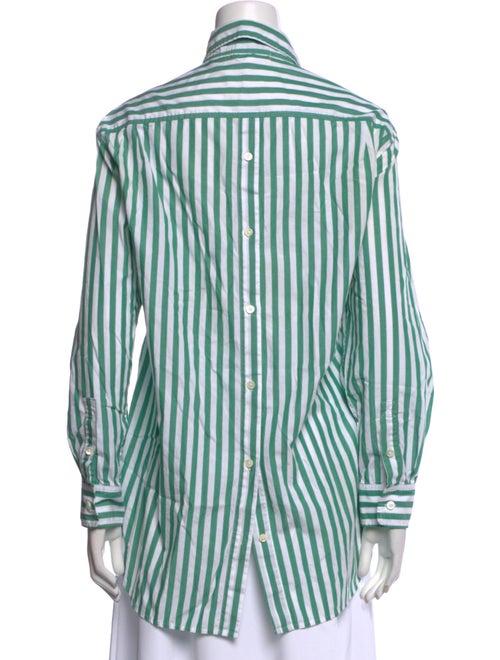 Alex Mill Striped Long Sleeve Button-Up Top