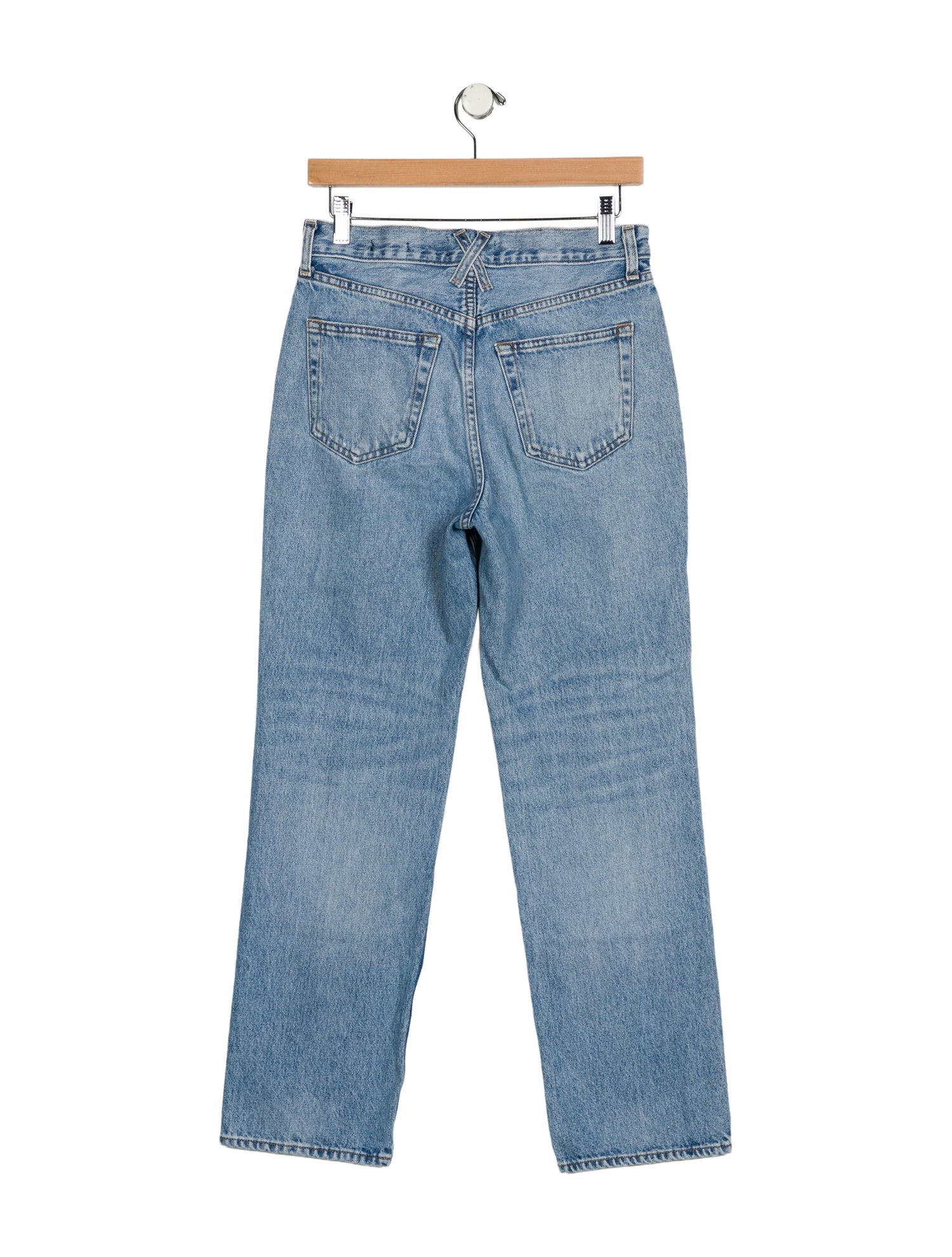 Alex Mill High-Rise Straight Leg Jeans