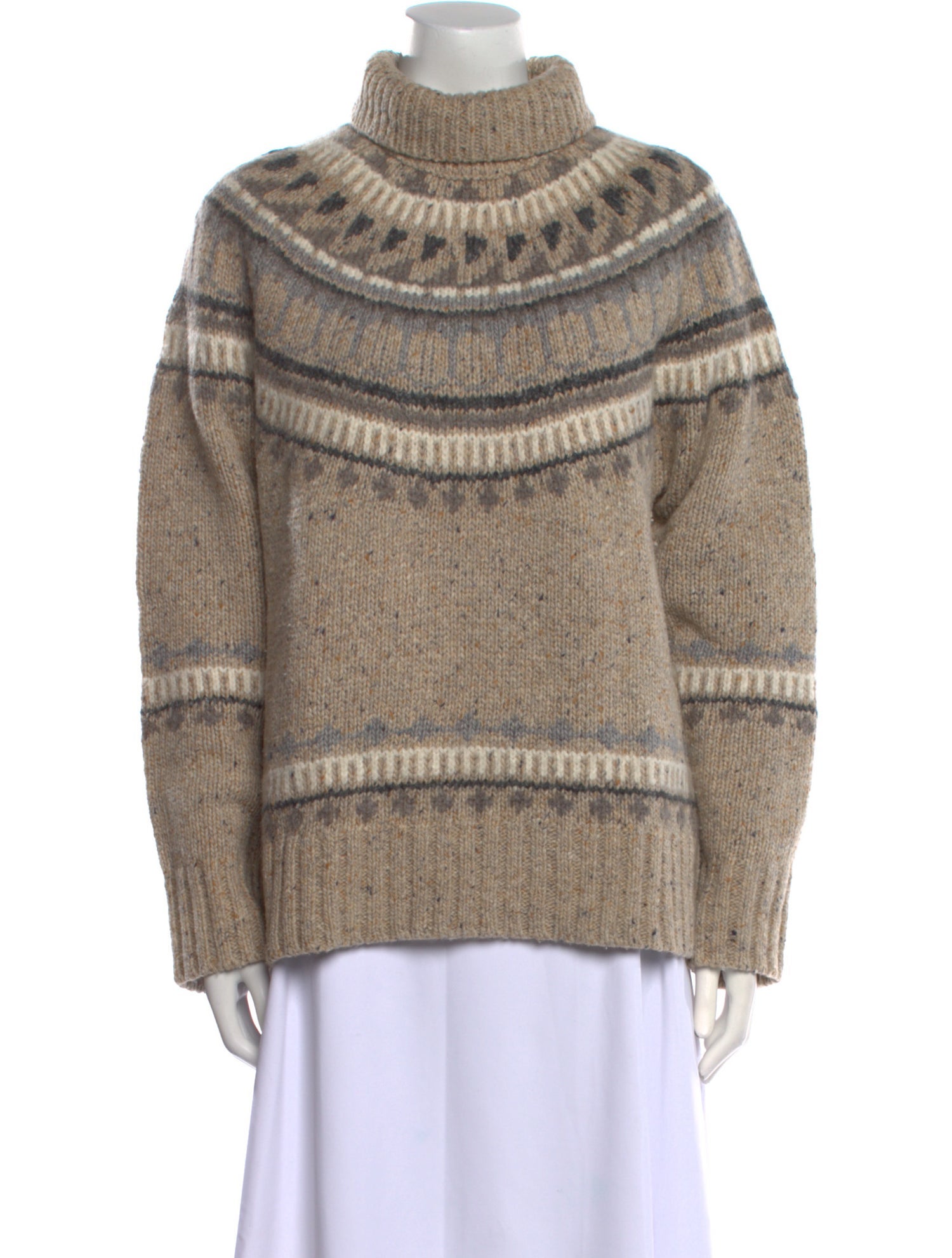 Alex Mill Printed Turtleneck Sweater
