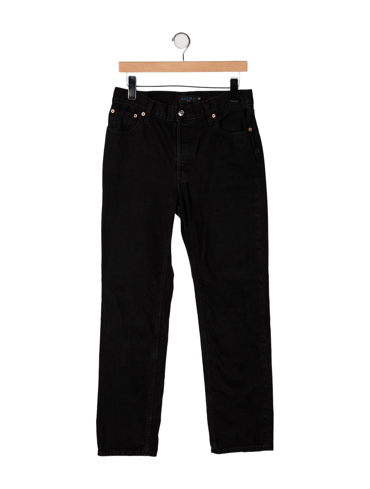 Alex Mill High-Rise Straight Leg Jeans