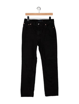 Alex Mill High-Rise Straight Leg Jeans
