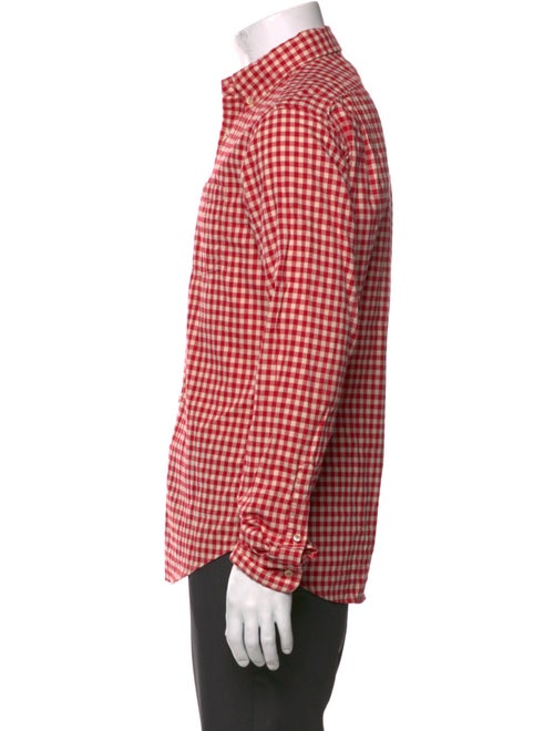 Alex Mill Plaid Print Long Sleeve Shirt