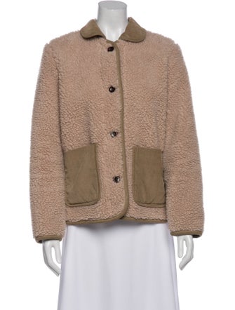 Alex Mill Printed Faux Fur Jacket