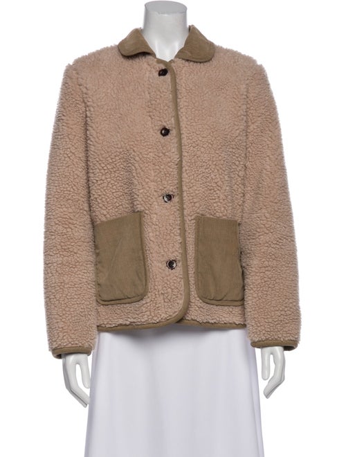 Alex Mill Printed Faux Fur Jacket