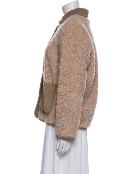 Alex Mill Printed Faux Fur Jacket