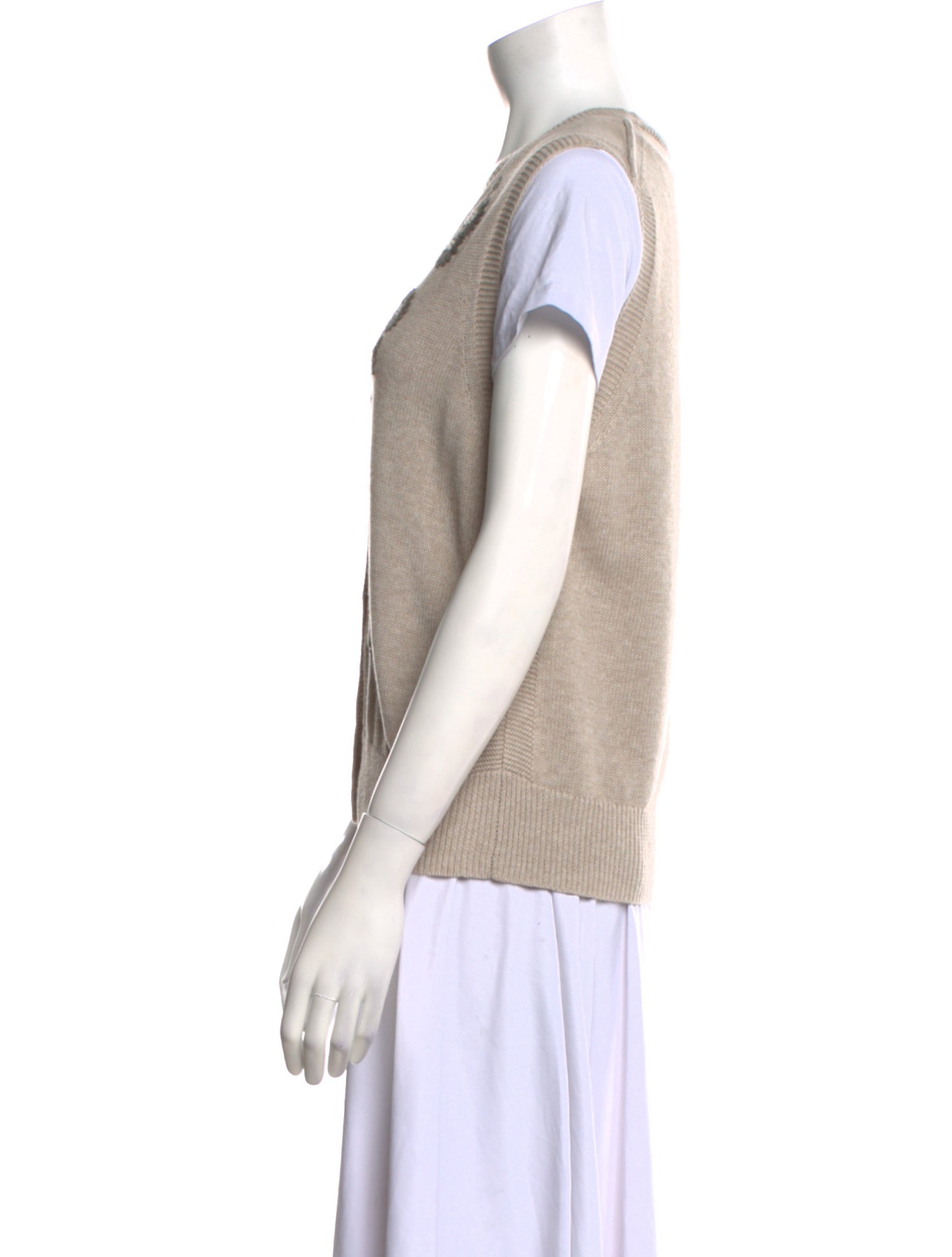 Alex Mill Patterned V-Neck Sweater