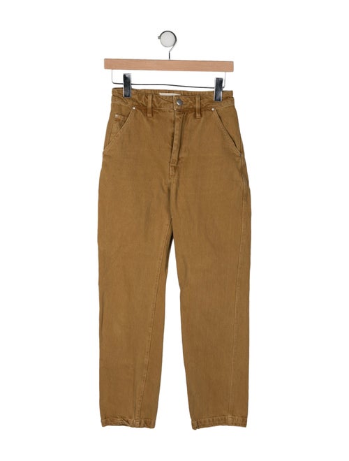 Alex Mill High-Rise Straight Leg Jeans