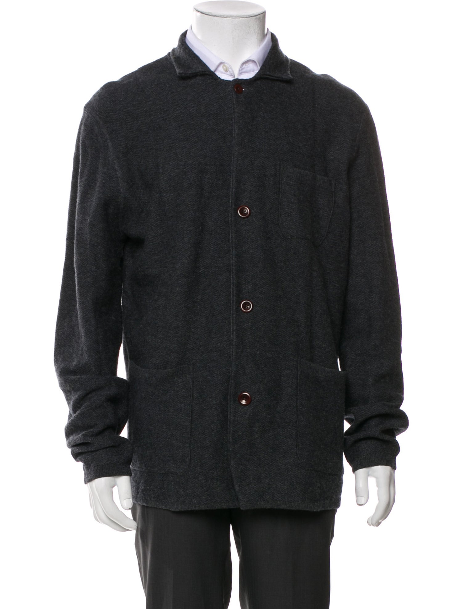 Alex Mill Merino Wool Collar Cardigan