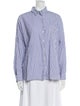 Alex Mill Striped Long Sleeve Button-Up Top