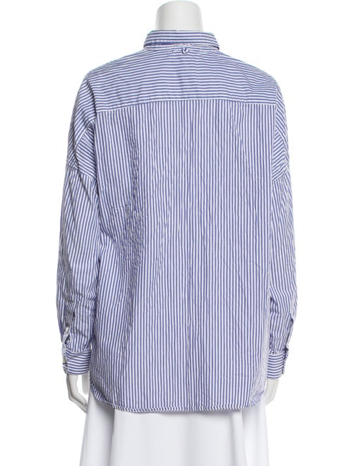 Alex Mill Striped Long Sleeve Button-Up Top
