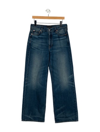 Alex Mill Mid-Rise Wide Leg Jeans