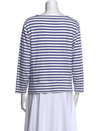 Alex Mill Striped Bateau Neckline Top