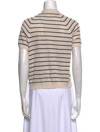 Alex Mill Striped Crew Neck Polo