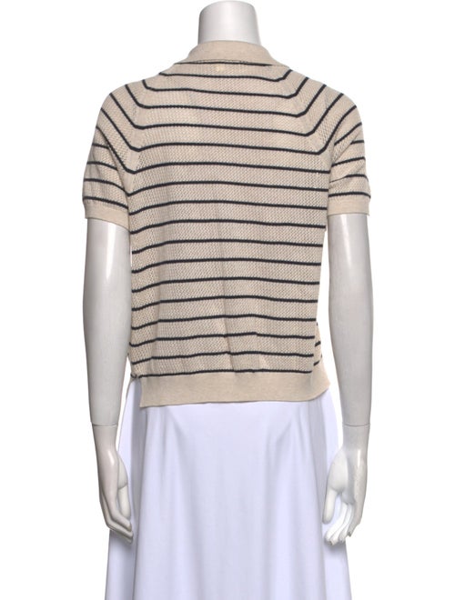 Alex Mill Striped Crew Neck Polo