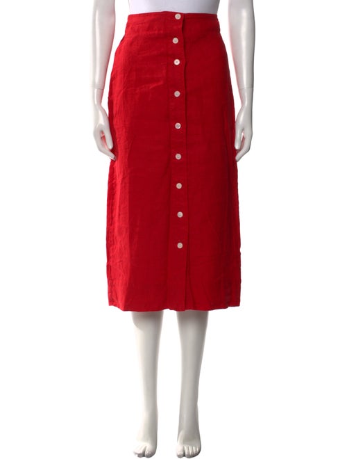 Alex Mill Linen Midi Length Skirt