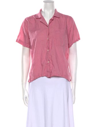 Alex Mill Short Sleeve Button-Up Top