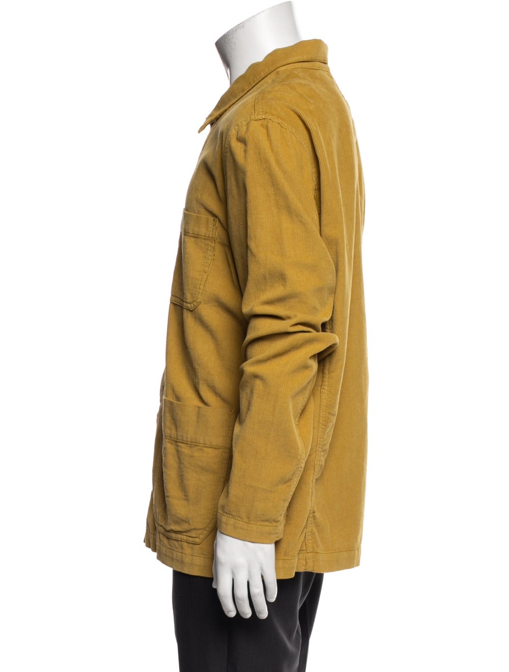 Alex Mill Utility Jacket Green Patch Pockets - image 2