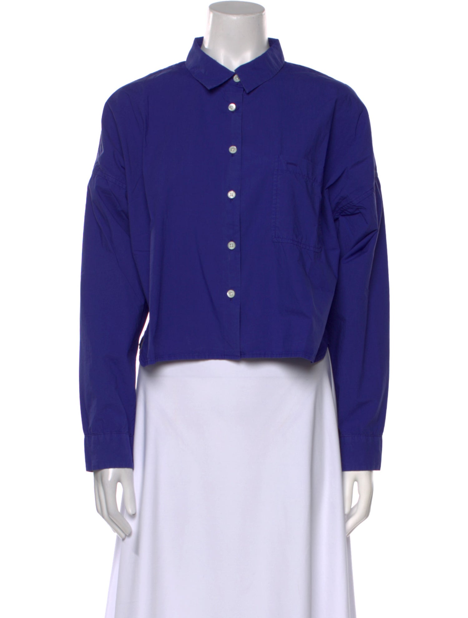 Alex Mill Mock Neck Long Sleeve Crop Top w/ Tags