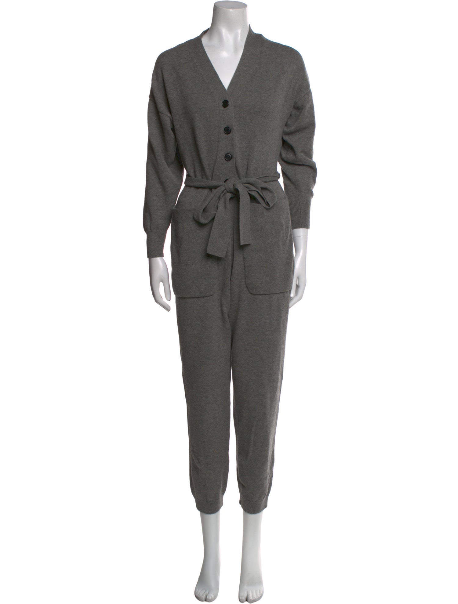 Alex Mill Wool V-Neck Jumpsuit